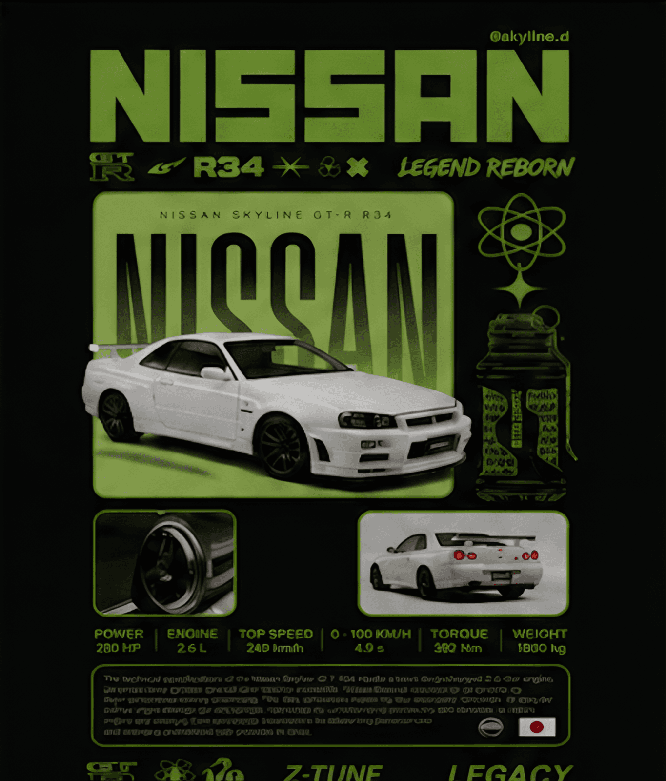 NISSAN TEE view 2