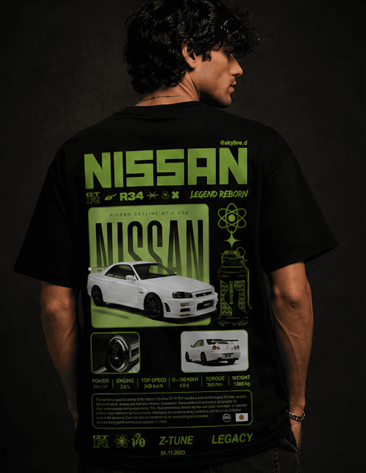 NISSAN TEE view 3